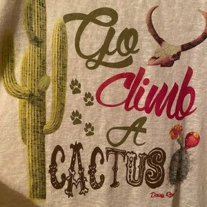 Go Climb A Cactus blouse